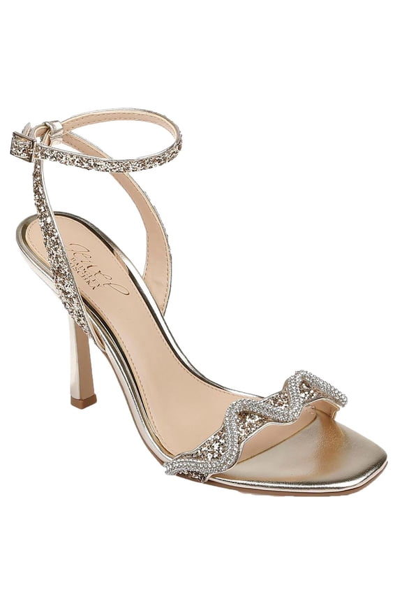 Womens Gemma Slip On Open Toe Ankle Strap