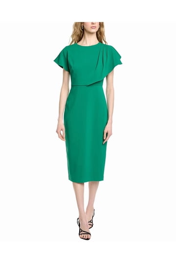 slim fit dress slacks Emerald Green Beaded Maxi Dress by BADGLEY MISCHKA  Elilhaam