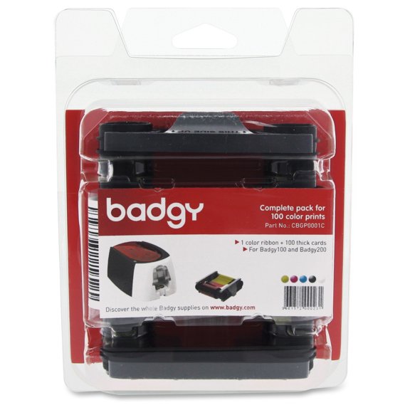Badgy Consumable Pack Color Ribbon CBGP0001C CA2