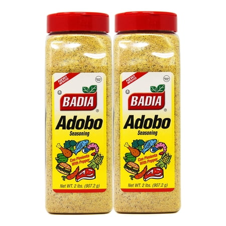 Badia Adobo with Pepper, 2 lb - Palatize Pack of 2