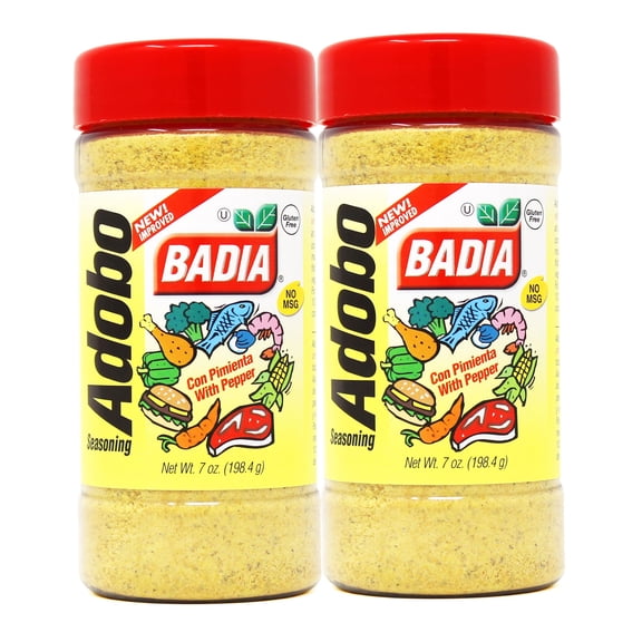 Badia Adobo with Pepper, 7 oz - Palatize Pack of 2