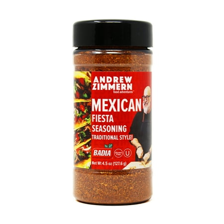 Badia Andrew Zimmern Mexican Fiesta All-Purpose Seasoning, 4.5 Oz Pack Of 6