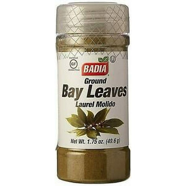 Badia Bay Leaves Ground, Hojas de Laurel Molido 1.75 Oz