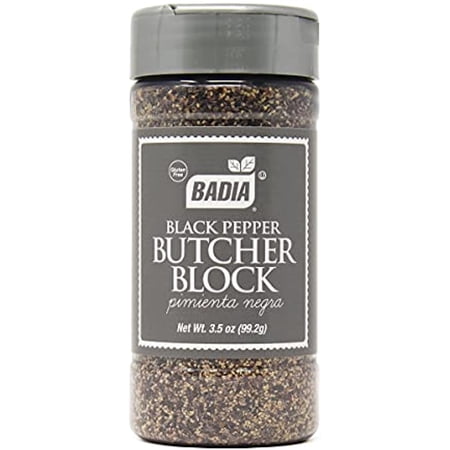 Badia Black Pepper Butcher Block, 3.5 Ounce (Pack Of 6)