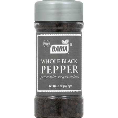 Badia Black Pepper Whole 2 oz