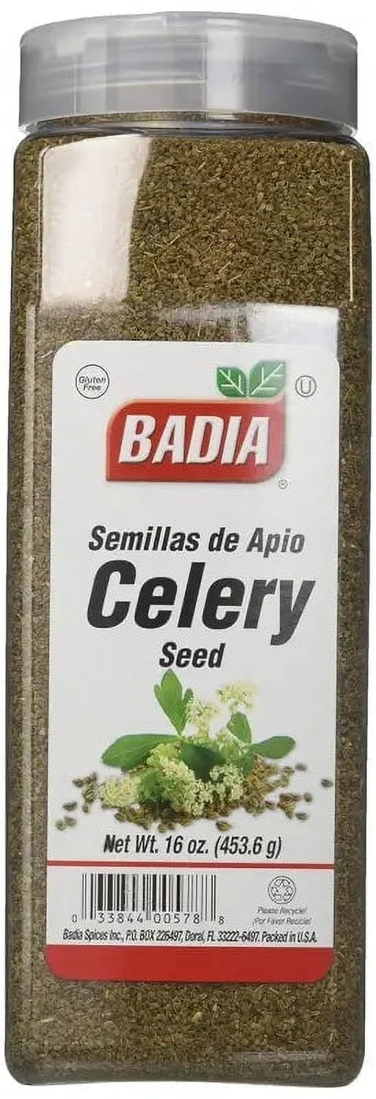 Badia Celery Seed Whole, 16 oz