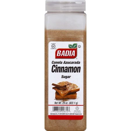 Badia Cinnamon Sugar, 29 Ounce -- 6 per case.
