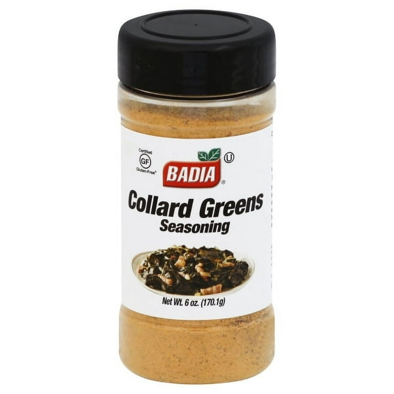 Badia Collard Greens Seasoning - 6 oz btl