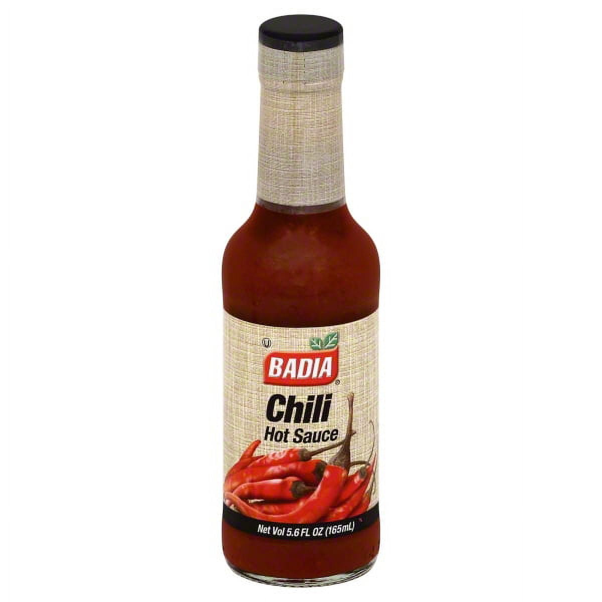 Badia Louisiana Cajun Chilli Pepper Hot Sauce. 3 oz Pack of 3