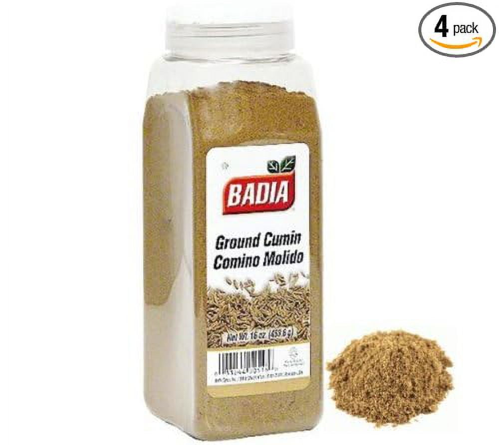 Badia Cumin Ground - 4 Lbs - Pack of 4