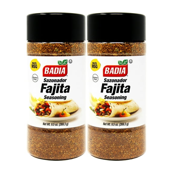 Badia Fajita Seasoning, 9.5 oz - Palatize Pack of 2