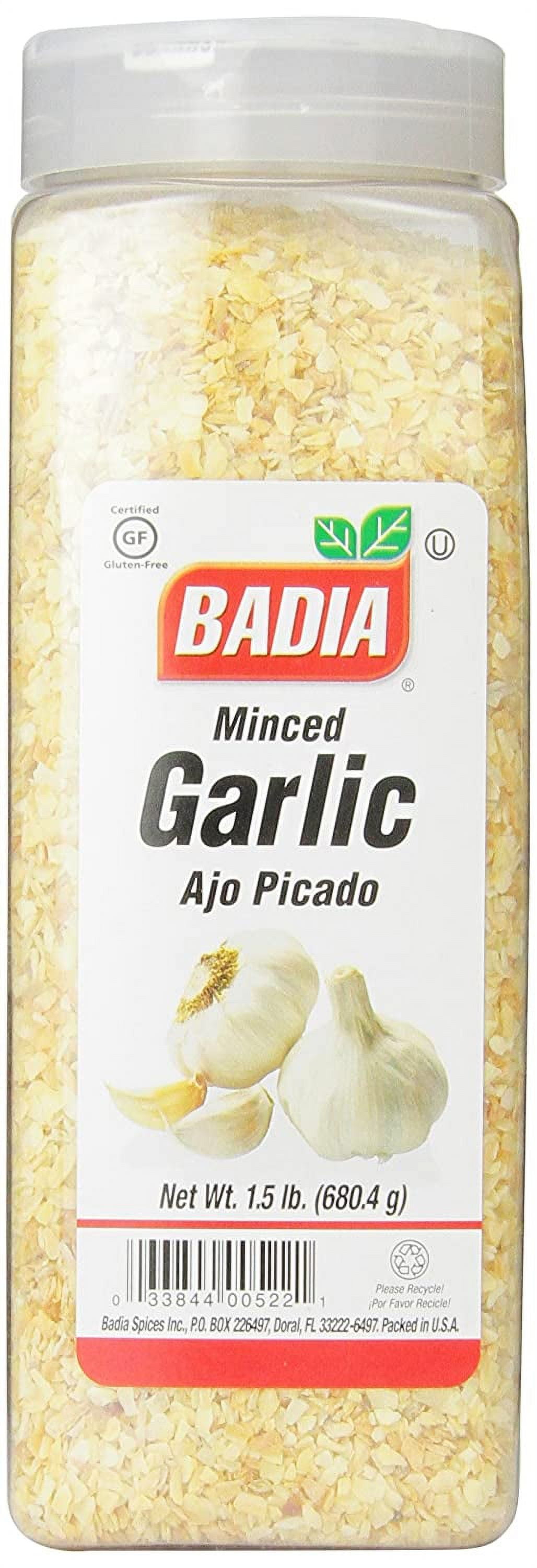 Badia Garlic Minced, 1.5 Pound
