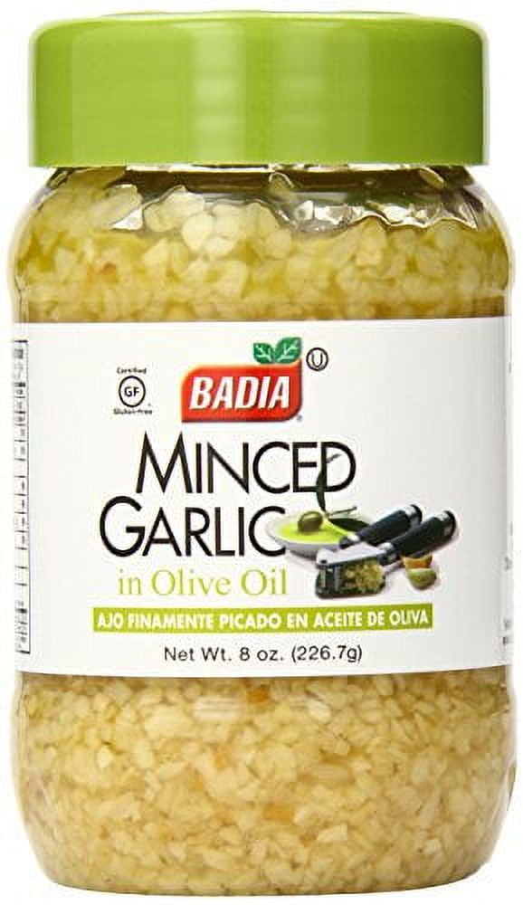 Badia Garlic Minced In Oil, 8 Ounces, 12 per case