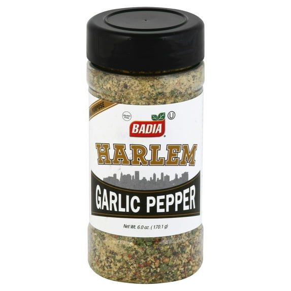Badia Garlic Pepper Seasoning 6 oz (Pack Of 12)