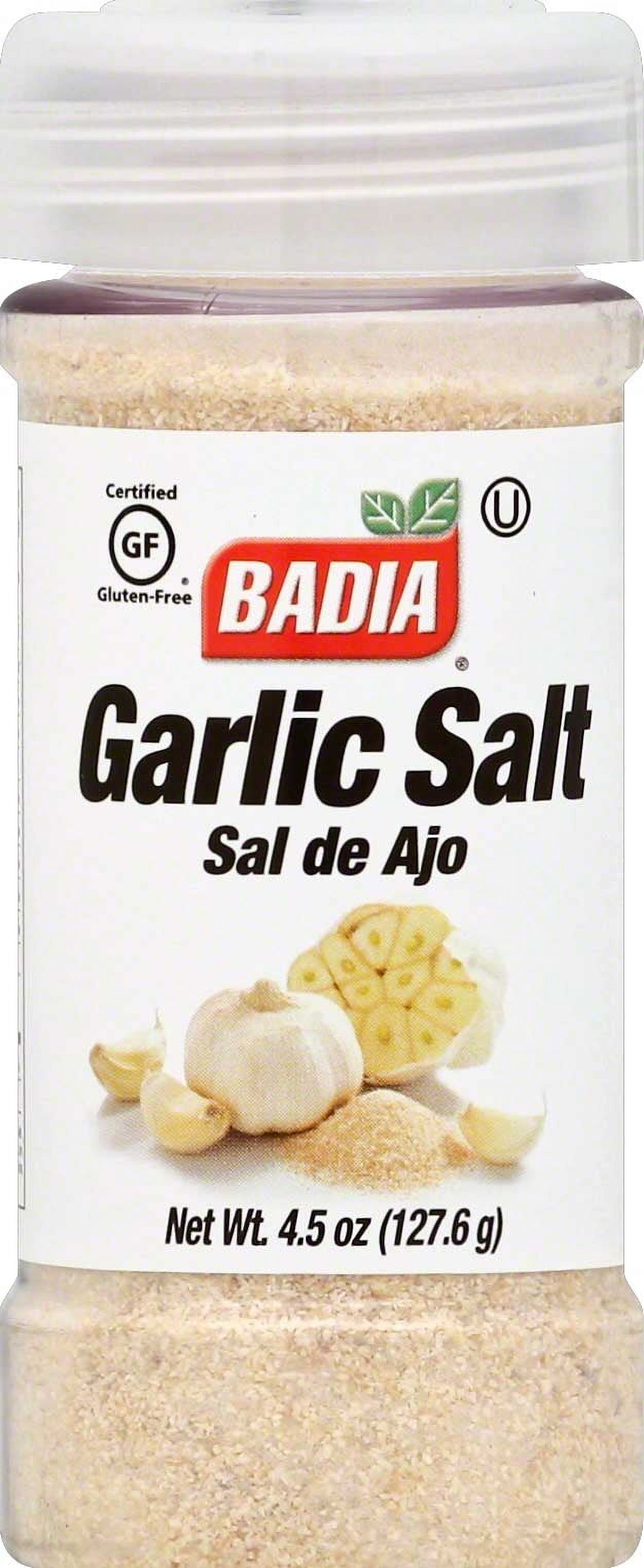 Badia Garlic Salt, 4.5 Ounces, 8 per case