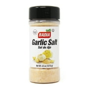 Badia Garlic Salt, 4.5 oz Bottle