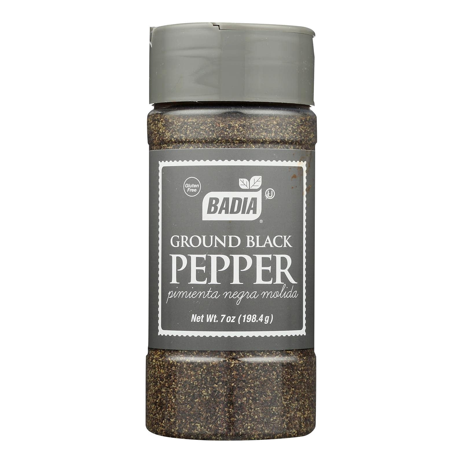 Badia - Pepper Black Ground - 7 Oz, Case of 12