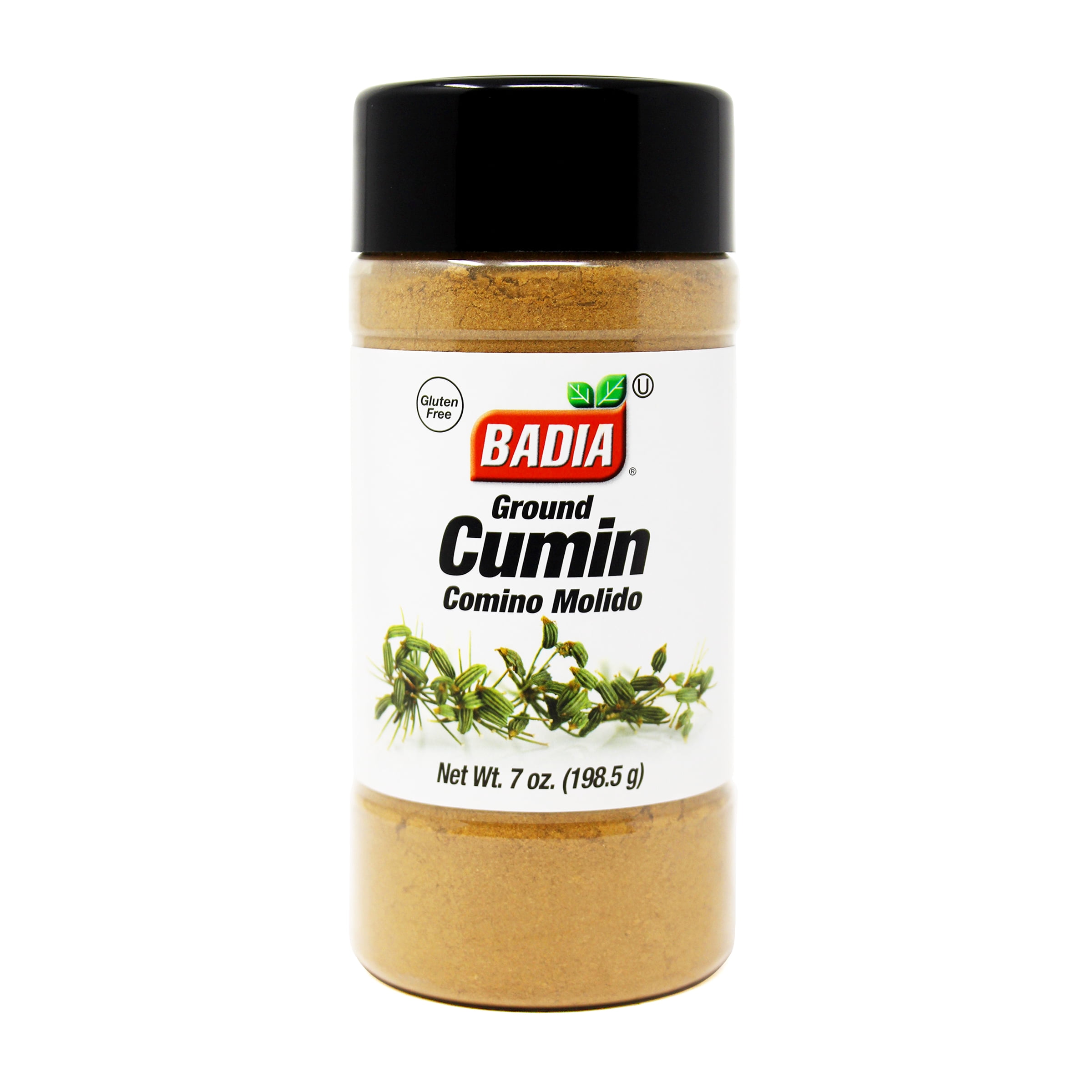 Badia Ground Cumin, 7 oz Bottle