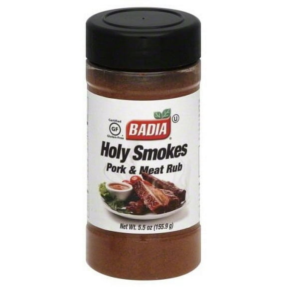 Badia: Holy Smokes Pork & Meat Rub, 5.5 Oz