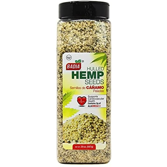 Badia Hulled Hemp Seed, 20 Ounce