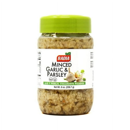Badia Minced Garlic & Parsley in water 8oz