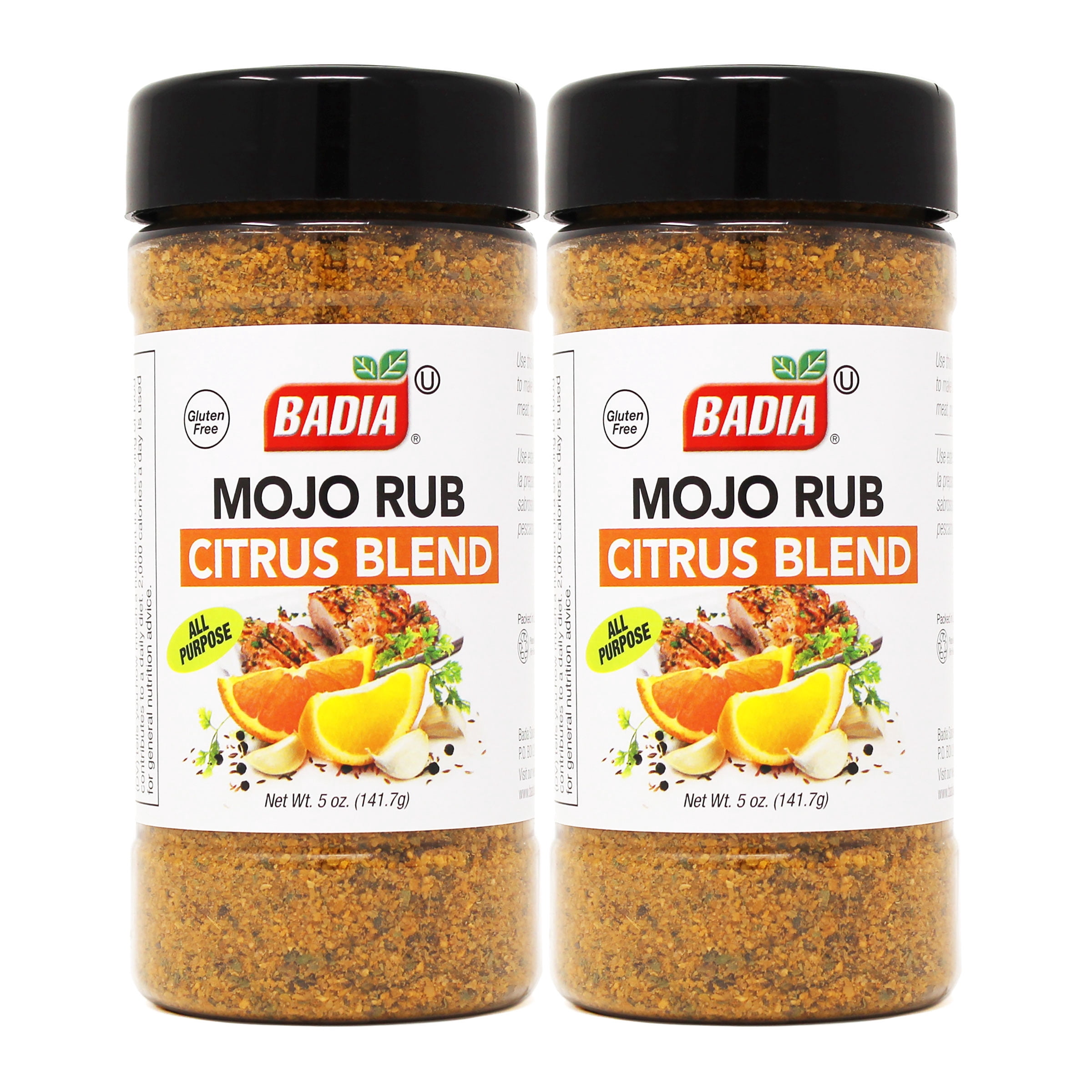 Badia Mojo Rub Citrus Blend, 5 oz - Palatize Pack of 2