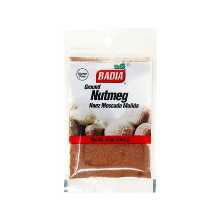 Badia Nutmeg Ground, 0.5-Ounce (Pack of 12)