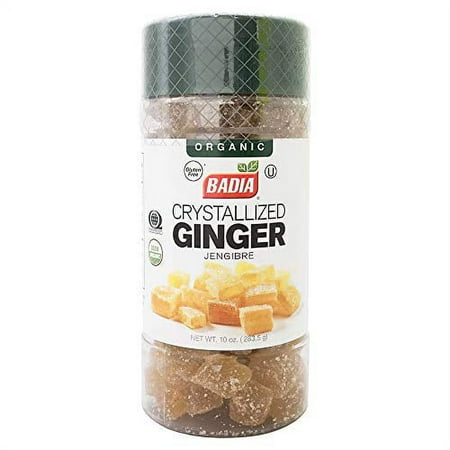 Badia Organic Crystallized Ginger, 10 Ounce
