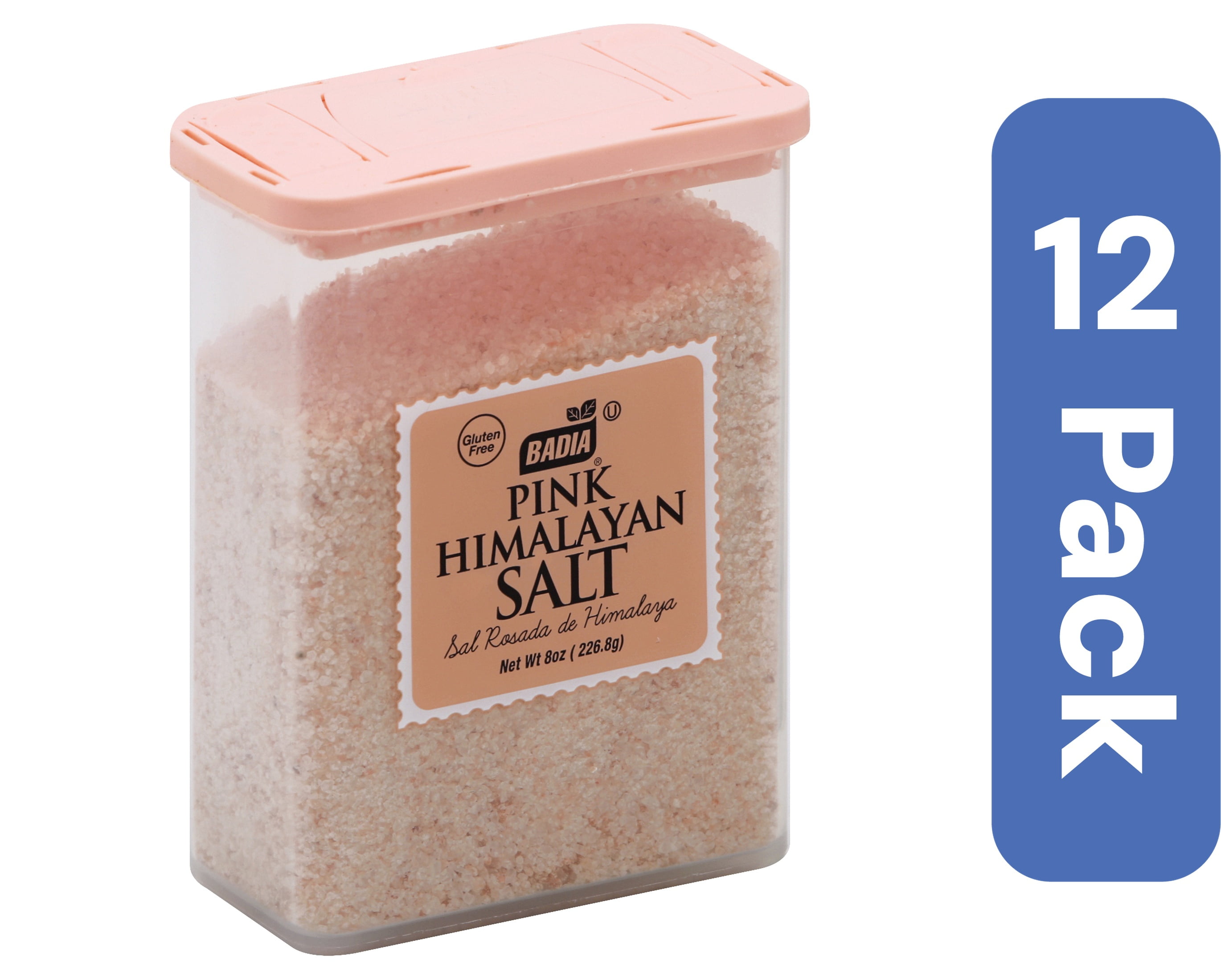 Badia Pink Himalayan Salt Ground 8 oz (Pack Of 12)