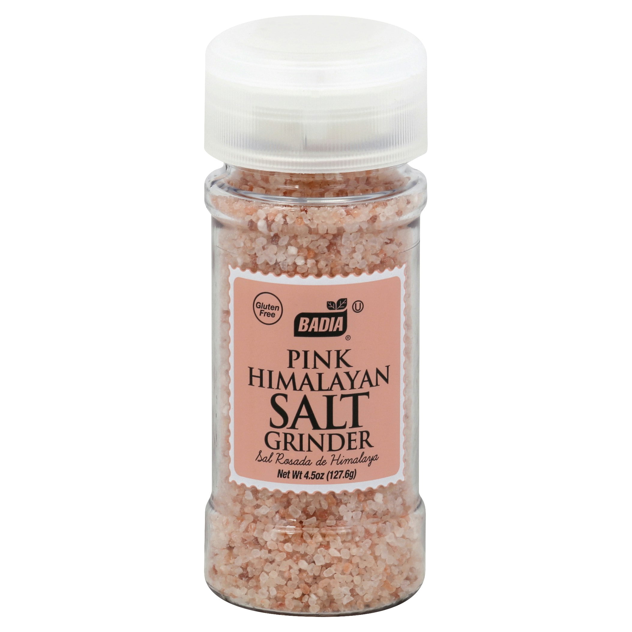 (Pack Of 8) Badia Pink Himalayan Sea Salt Grinder 4.5 Oz
