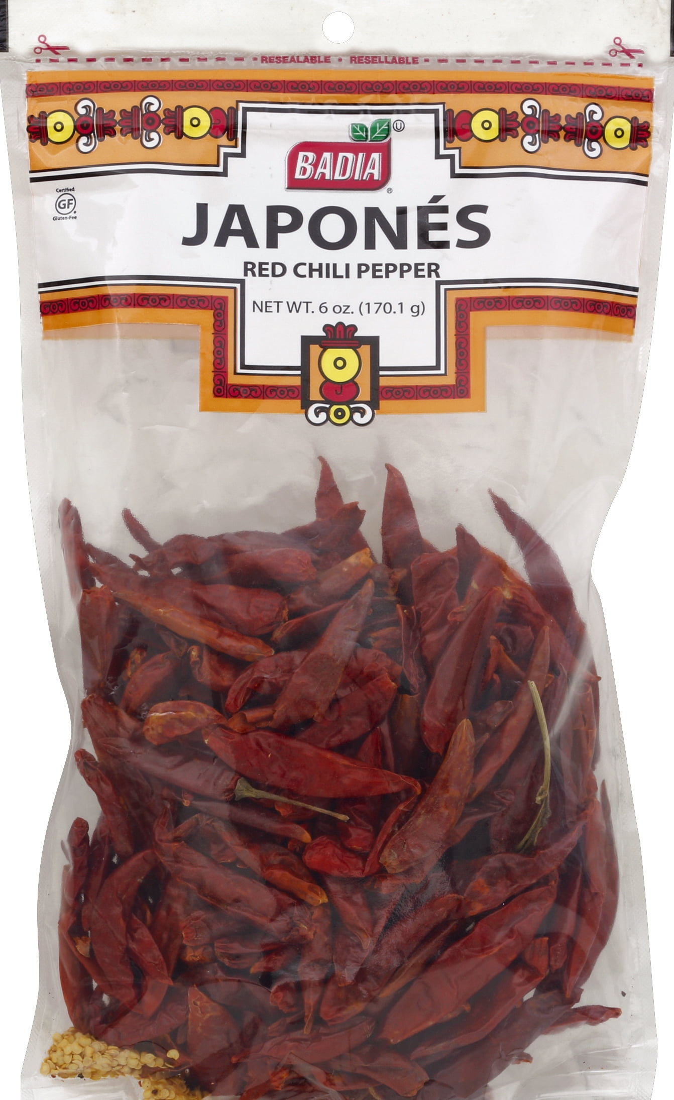 Badia Red Chili Dried Peppers, 6 oz