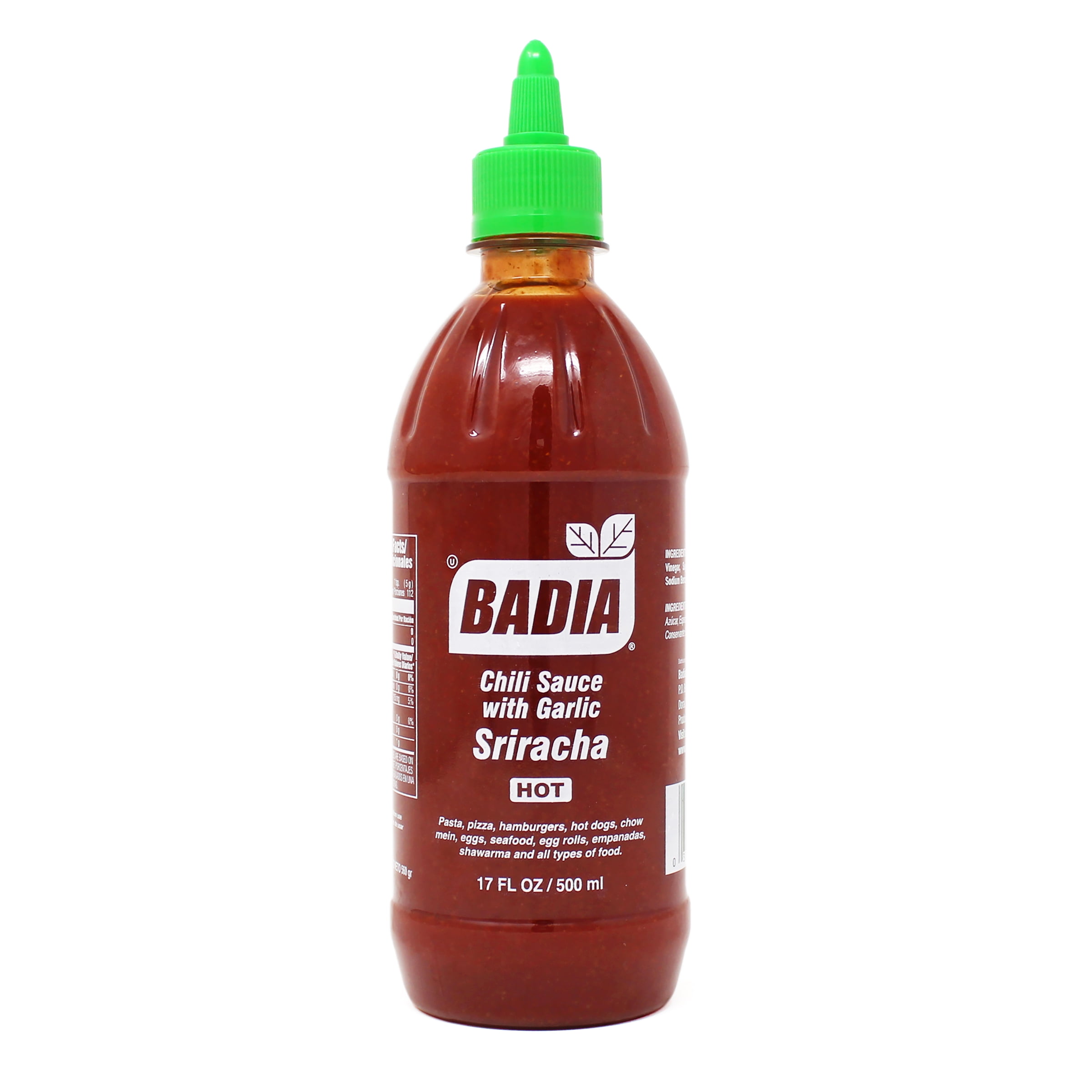 Badia Spices Sriracha Hot Chili Sauce, 17 oz