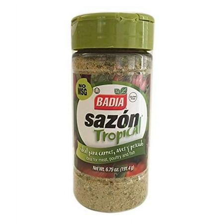 Badia Sazón Tropical, Spices & Seasoning, 6.75 oz