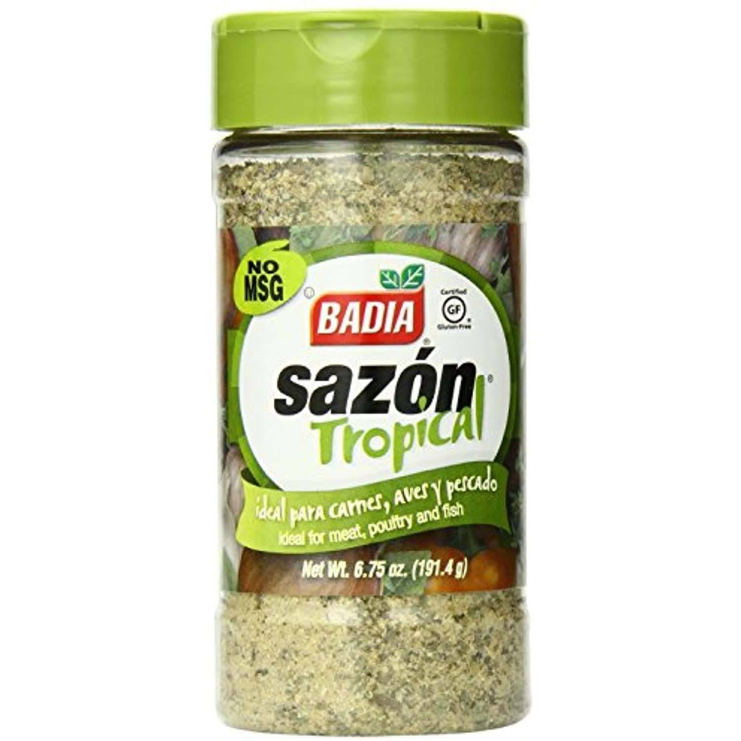 Badia Sazon Tropical Green - 6.75 Oz