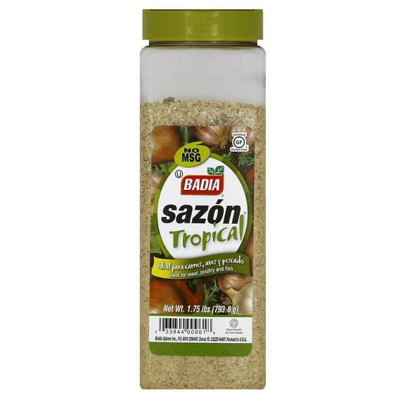 Badia Sazon Tropical Seasoning, 28 oz.