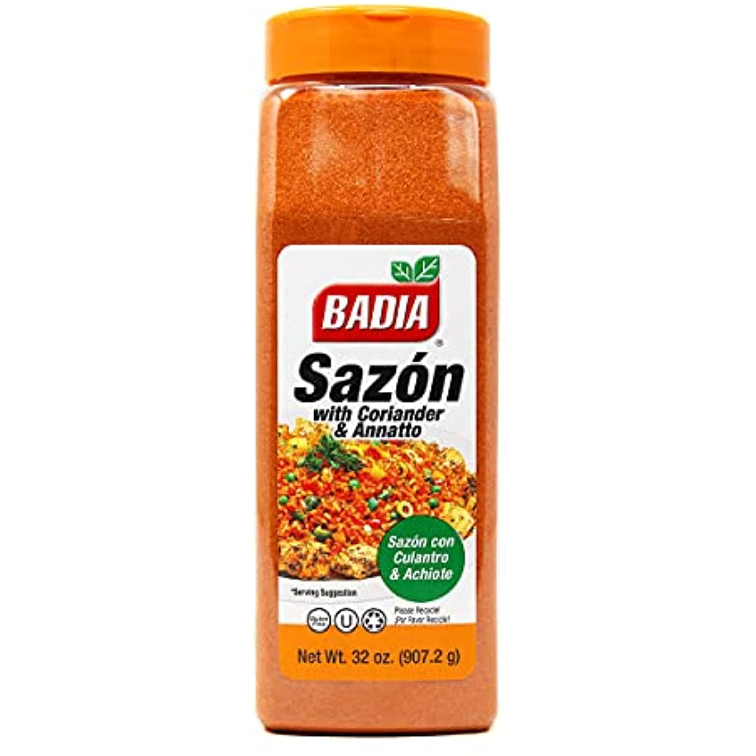 Badia Sazon with Coriander & Annatto, 32 Ounce (Pack of 6)