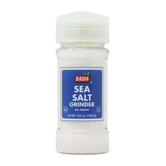 Badia Sea Salt, 14 oz Bottle