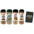 thumbnail image 1 of Seasoning Variety Pack – Everything Bagel, Louisiana Cajun, Fajita & Complete Seasoning – 4 Pack  | Badia |+ MerlinsMart Zine, 1 of 7