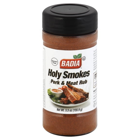 Badia Seasoning Holy Smokes Pork & Meat 5.5 oz (Pack Of 12)