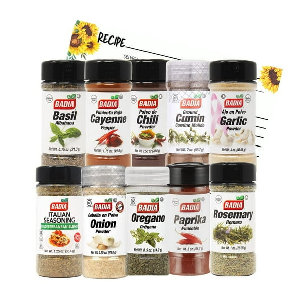 Badia Seasoning New Kitchen 10 Piece Starter Gift Set