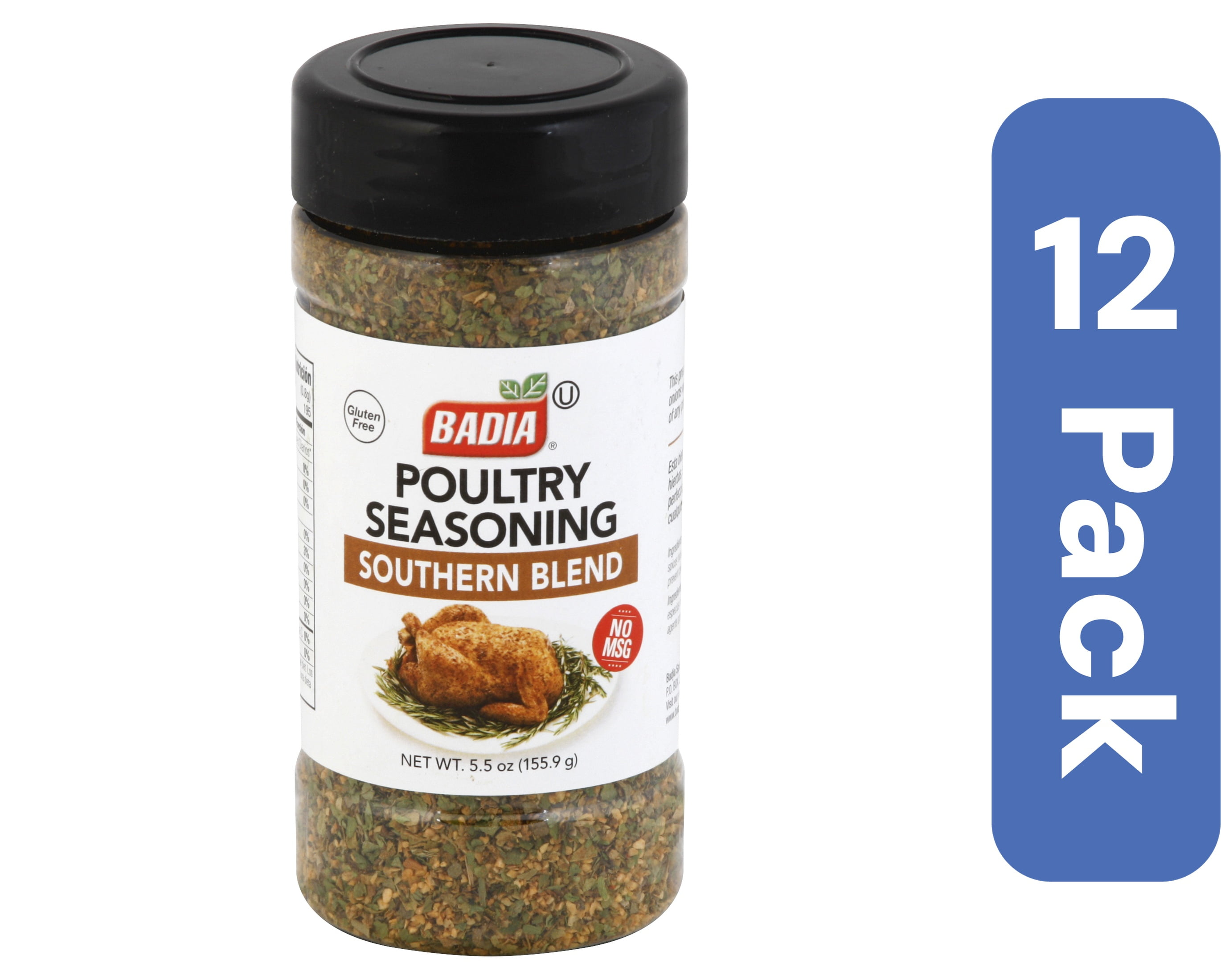 Badia Seasoning Poultry 5.5 oz (Pack Of 12) - Walmart.com