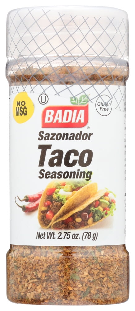 Badia Seasoning Taco, 2.75 oz