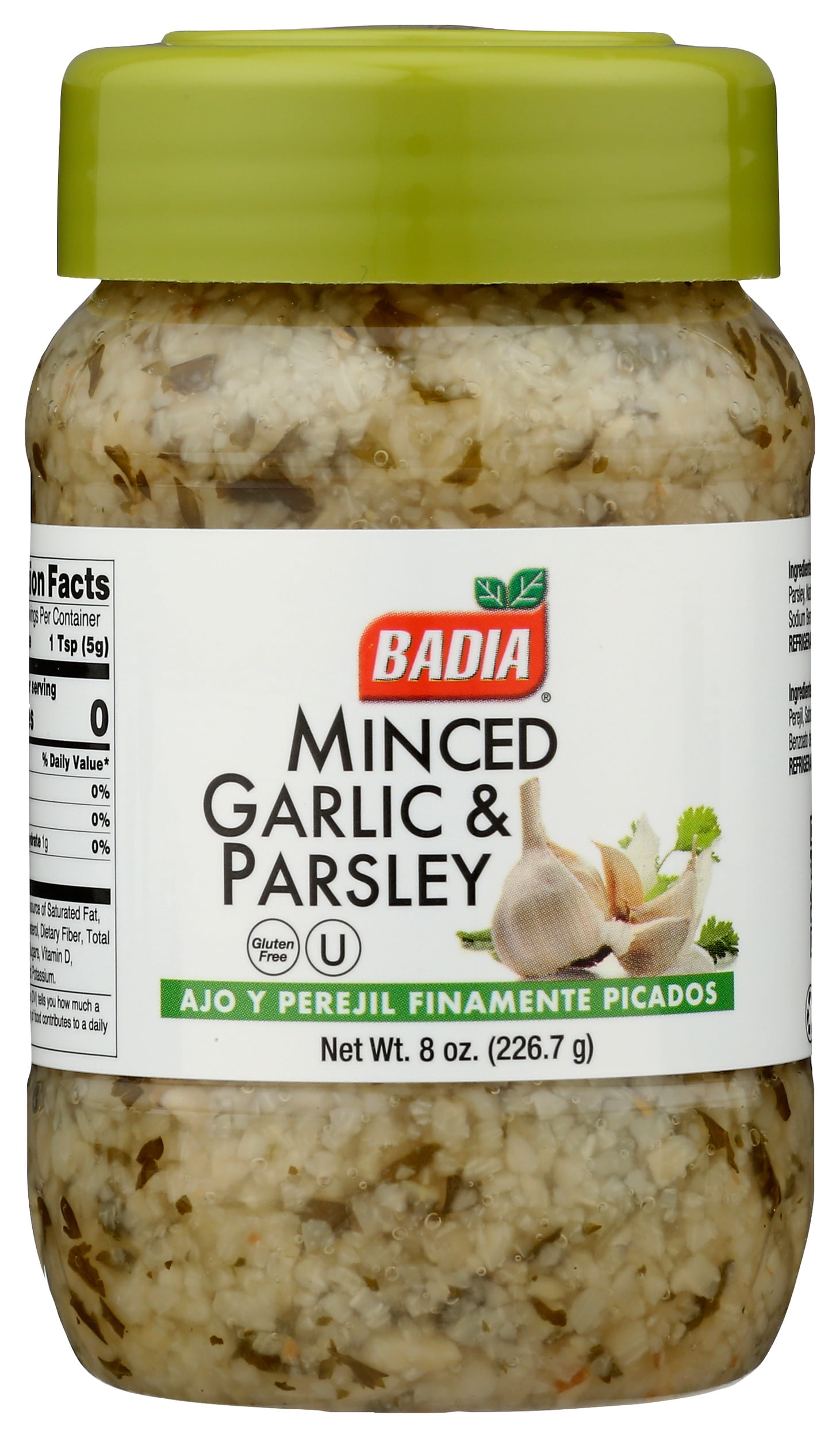 Badia  Minced Garlic & Parsley  8 Ounce (Pack Of 12)