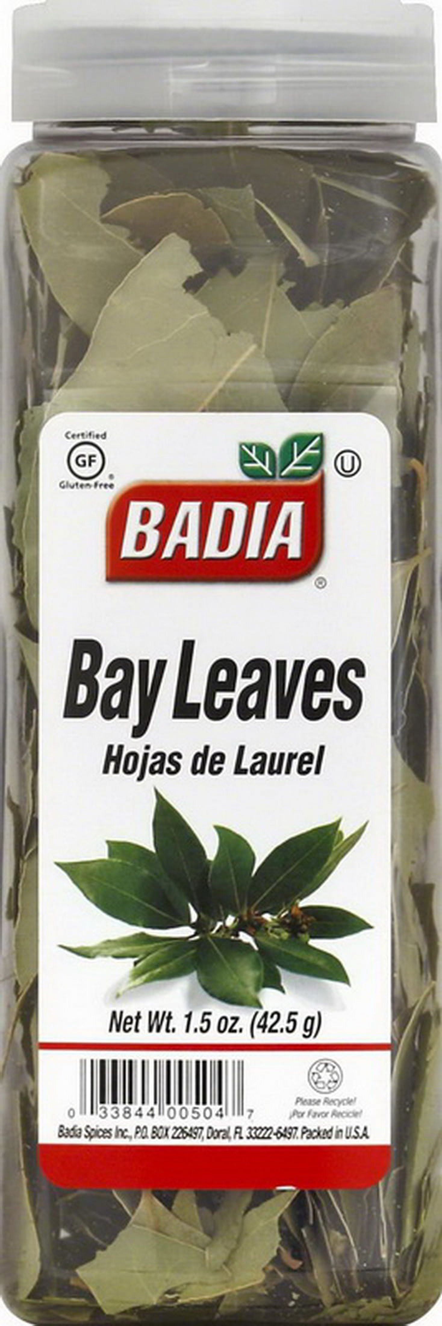 Badia Spices Bay Leaves, Whole, 1.5 Oz (Pack Of 6)
