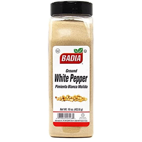 Badia Spices Inc Spice, White Pepper Ground, 16-Ounce