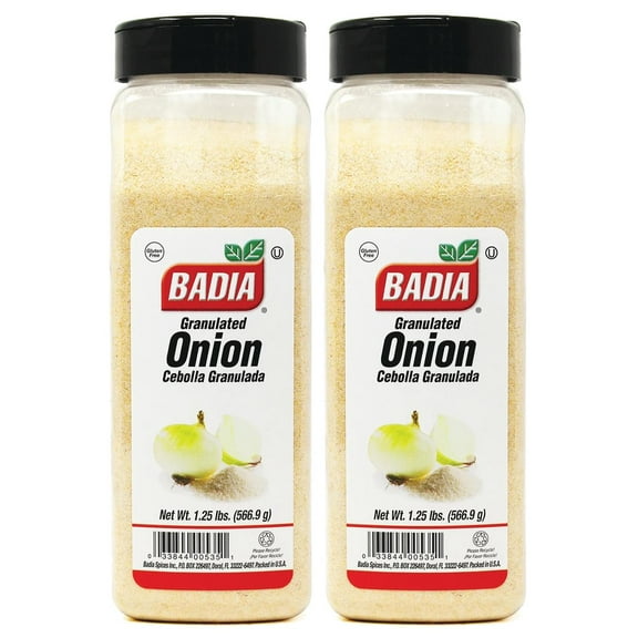 Badia Spices Onion Powder, Granulated Onion, 1.25 Lb, Pack of 2