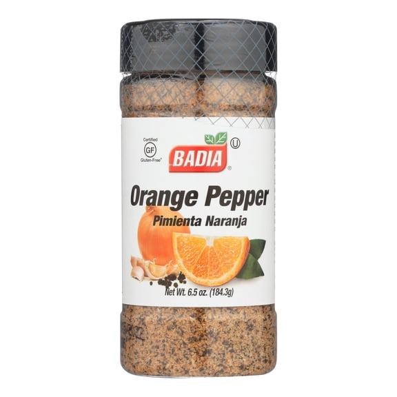 Badia - Spices Seasoning Orange Pepper - Case of 6 - 6.5 oz.