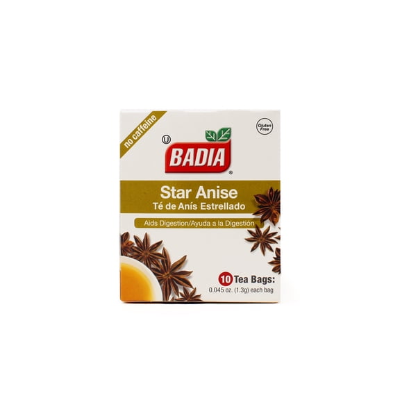 Badia Star Anise Tea Bags, 10 Ct
