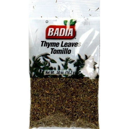 Badia Thyme Leaves, .5 oz Bag