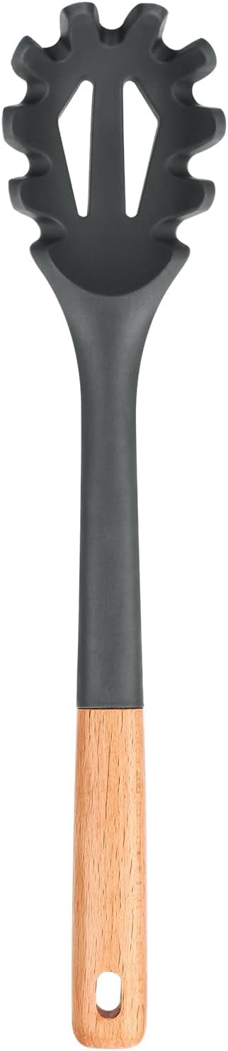 UPKOCH Silicone Flexible Fork Kitchen Pasta Server Fork